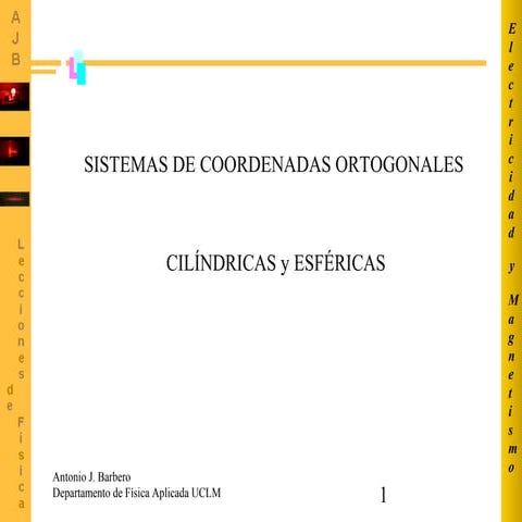 Coordenadas curvilineas ortogonales