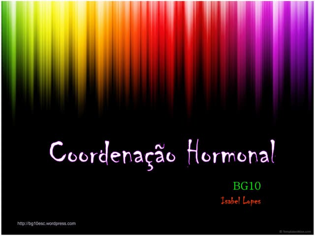 Coordenação hormonal