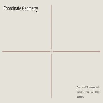 Comprehensive Coordinate Geometry: Formulas, Applications, and Practice ...