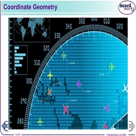 Coordinate Geometry powerpoint for high school