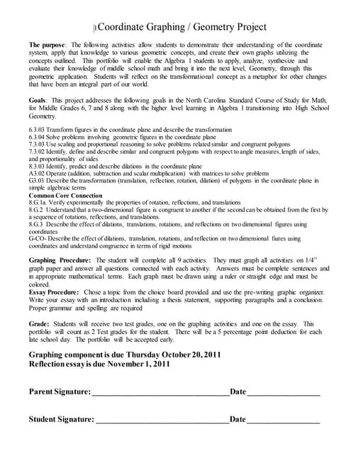 Teacher 1 demonstration cartesian plane 8 | DOCX