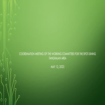COORDINATION-MEETING-OF-THE-WORKING-COMMITTEES-FOR-DFOT-SINING ...