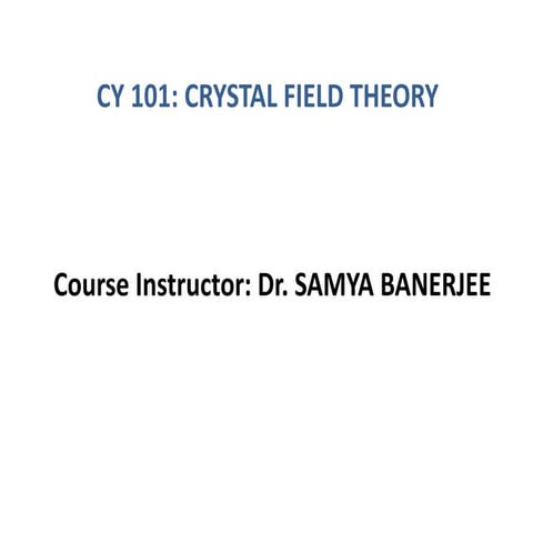 Coordination Chemistry(Part-I) - Notes.pdf