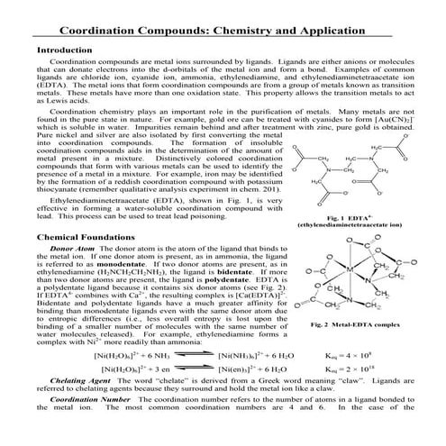 Coordination compounds