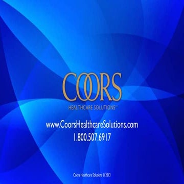 Coors Physician Recruiting