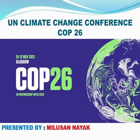 Cop26 by india 