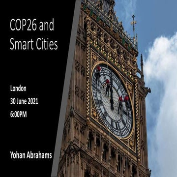 Cop26 smart city projects