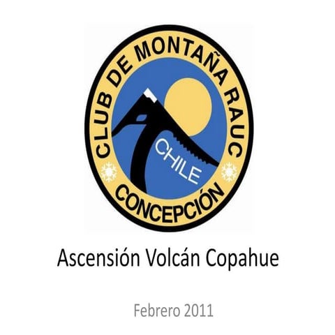 Salida a Volcán Copahue Febrero 2011