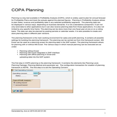 Copa planning star3