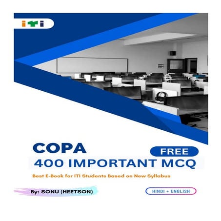 COPA Question Paper ITI NIMI MCQ Book Free
