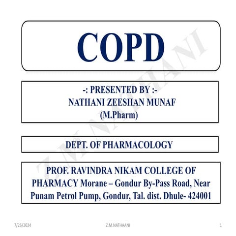 COPD is managed with bronchodilators, steroids, rehab, and oxygen to improve symptoms and lung function, enhancing quality of life.