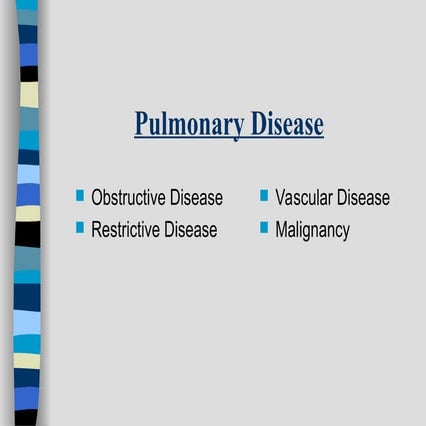 CHRONIC OBSTRUCTIVE PULMONARY DISEASES  PPT