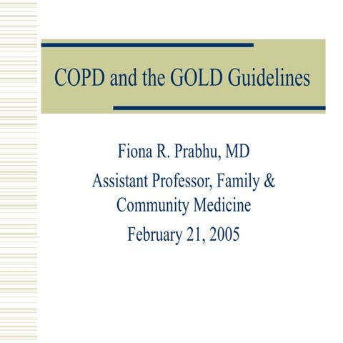 Copd And The Gold Guidelines 02 21 2005[2]