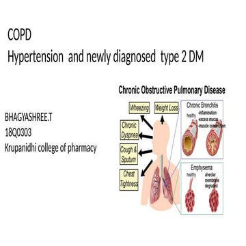A Case Presentation on COPD (CHRONIC OBSTRUCTIVE PULMONARY DISEASE) | PPTX