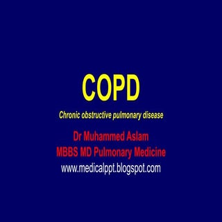 COPD  (Chronic obstructive Pulmonar...