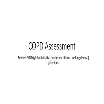 Copd assessment