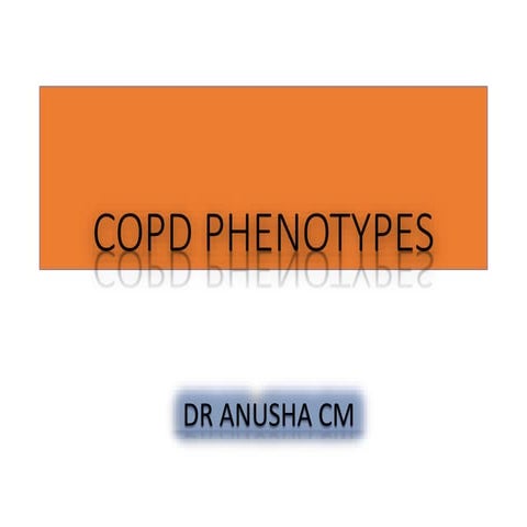 Copd phenotypes
