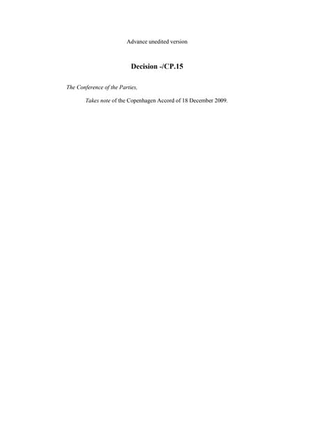 Copenhagen Accord PDF