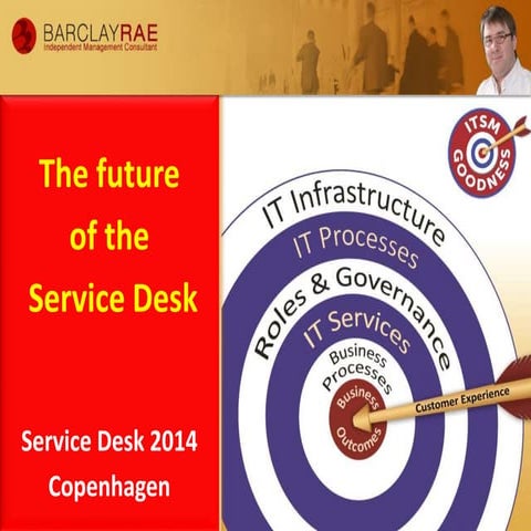 Copenhagen keynote service desk future presentation barclay rae