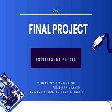 Intelligent Kettle: Smart Temperature Control with Web Interface and ...