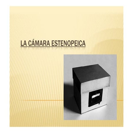 Cámara estenopeica