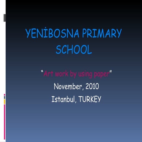 Marbling art presentation