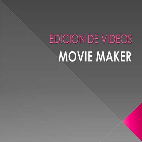  movie maker pedagogico