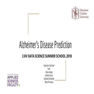 Alzheimer's disease prediction (2) | PDF