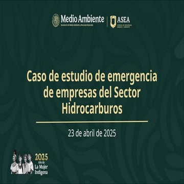 Presentación SEMARNAT y la ASEA - Tema 2