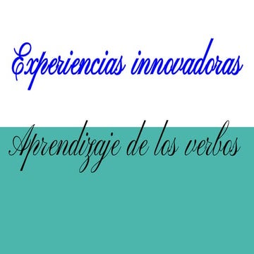 Experiencias Innovadoras