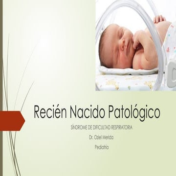 Copia de Recién Nacido Patologico TTRN, EMH, SAM.pptx