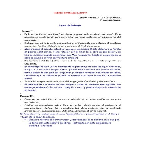 Luces de Bohemia. Ramón Mª del Valle-inclán