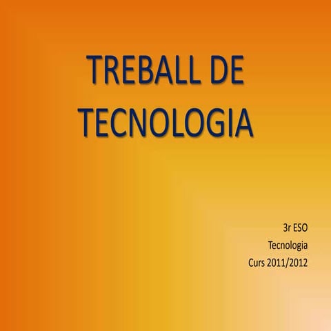 Treball Tecnologia en català