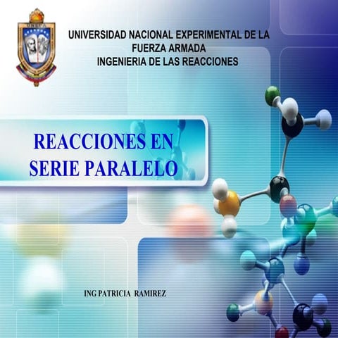 Ejercicio Ingenieria de las reacciones