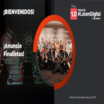 Estos son los finalistas de los 9nos. Premios #LatamDigital 2021 