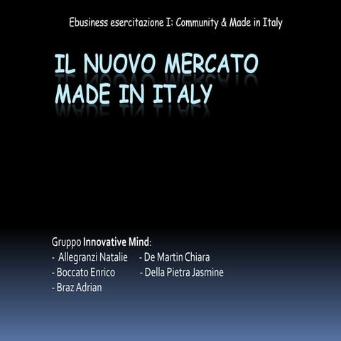 BestCreativity - Italiano | PPTX
