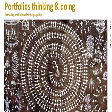 Enfoques de portafolio para la innovación: Navegar por la complejidad de los sistemas