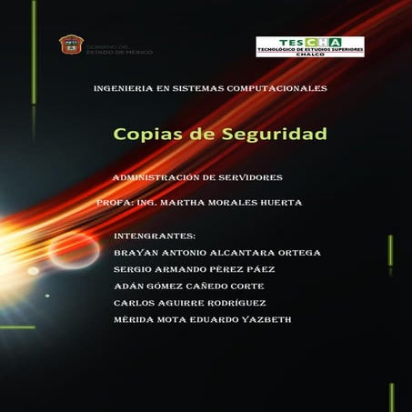 Copias de seguridad Windows Server 2012