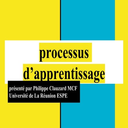 Processus d'apprentissage, révision en travaux dirigés