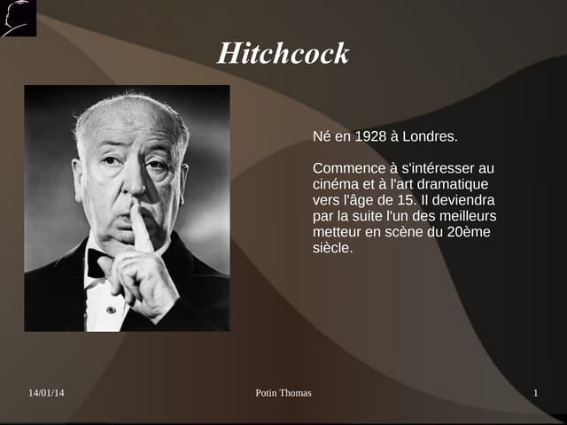 Hitchcock selon moi 