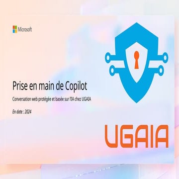 Copilot - Documents de formation pour les utilisateurs par UGAIA