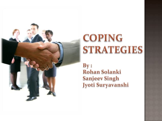 Coping Strategies