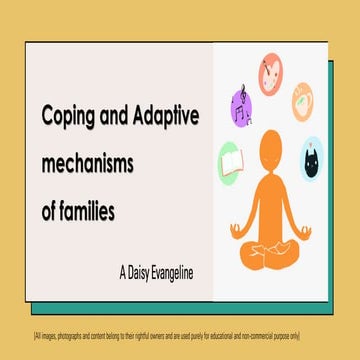 Coping Mechanism of Families with Special Needs