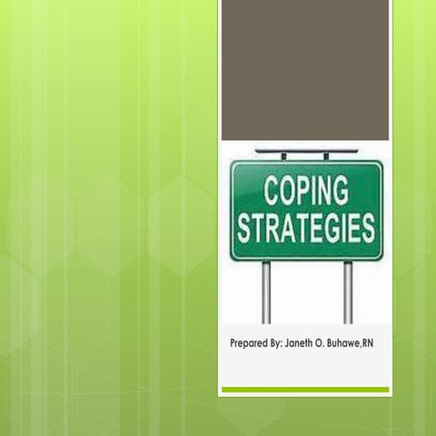 Coping strategies ppt