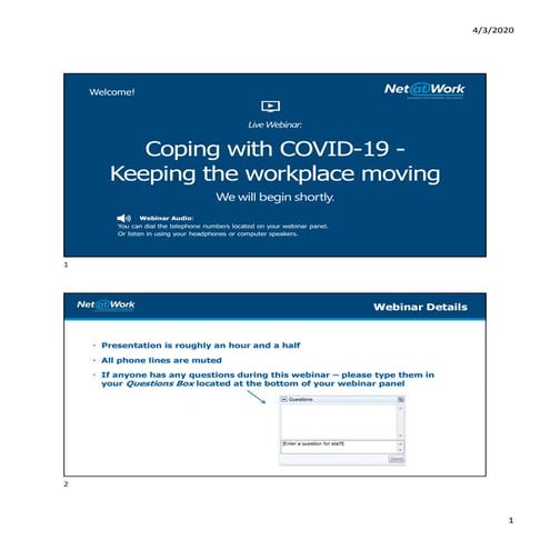 Managing Through COVID-19