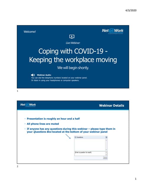 Managing Through COVID-19