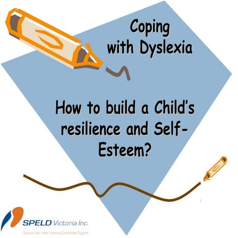 Coping With Dyslexia - Speld Victoria at Australia