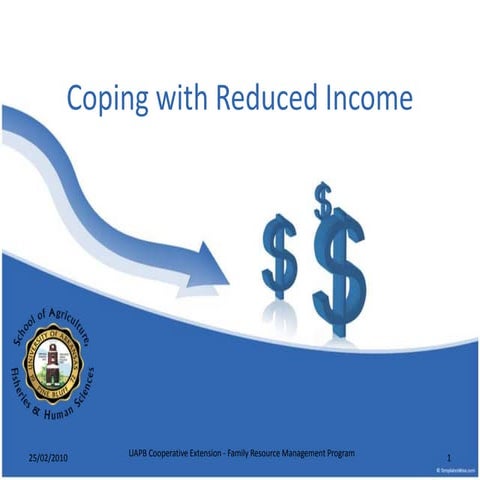 Coping With Reduced Income