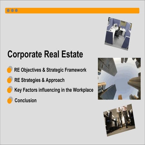 Coporate Real Estate Key Factors