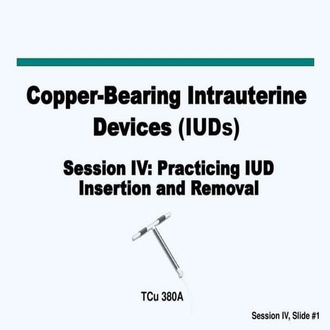 Copper T insertion